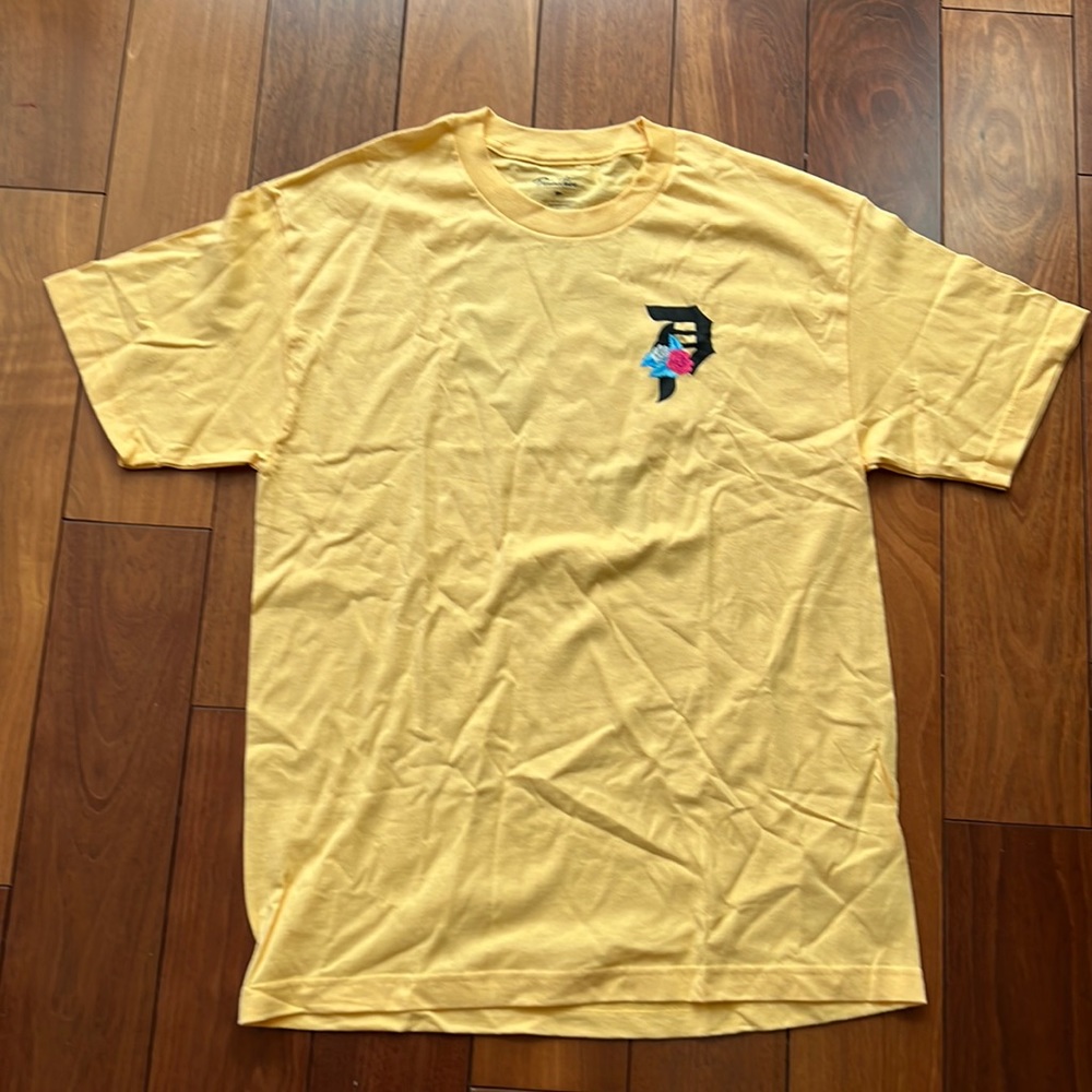 Primitive T-Shirt yellow/gold Large size (New)